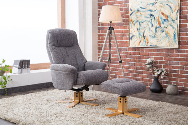 Dubai Swivel Chair and Stool