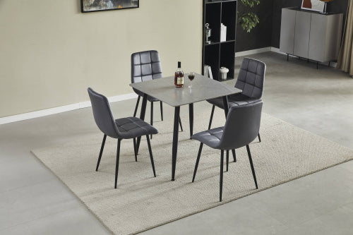 Monaco 80cm Square Table and 2 Lisbon Chairs
