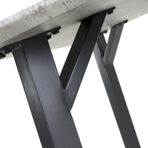 Loxdale 120cm Table & 4 Lisbon Chairs