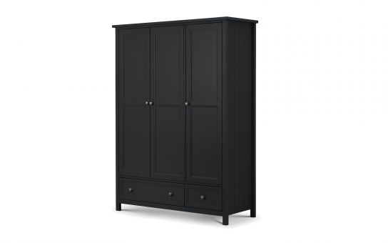 Maine Anthracite Bedroom